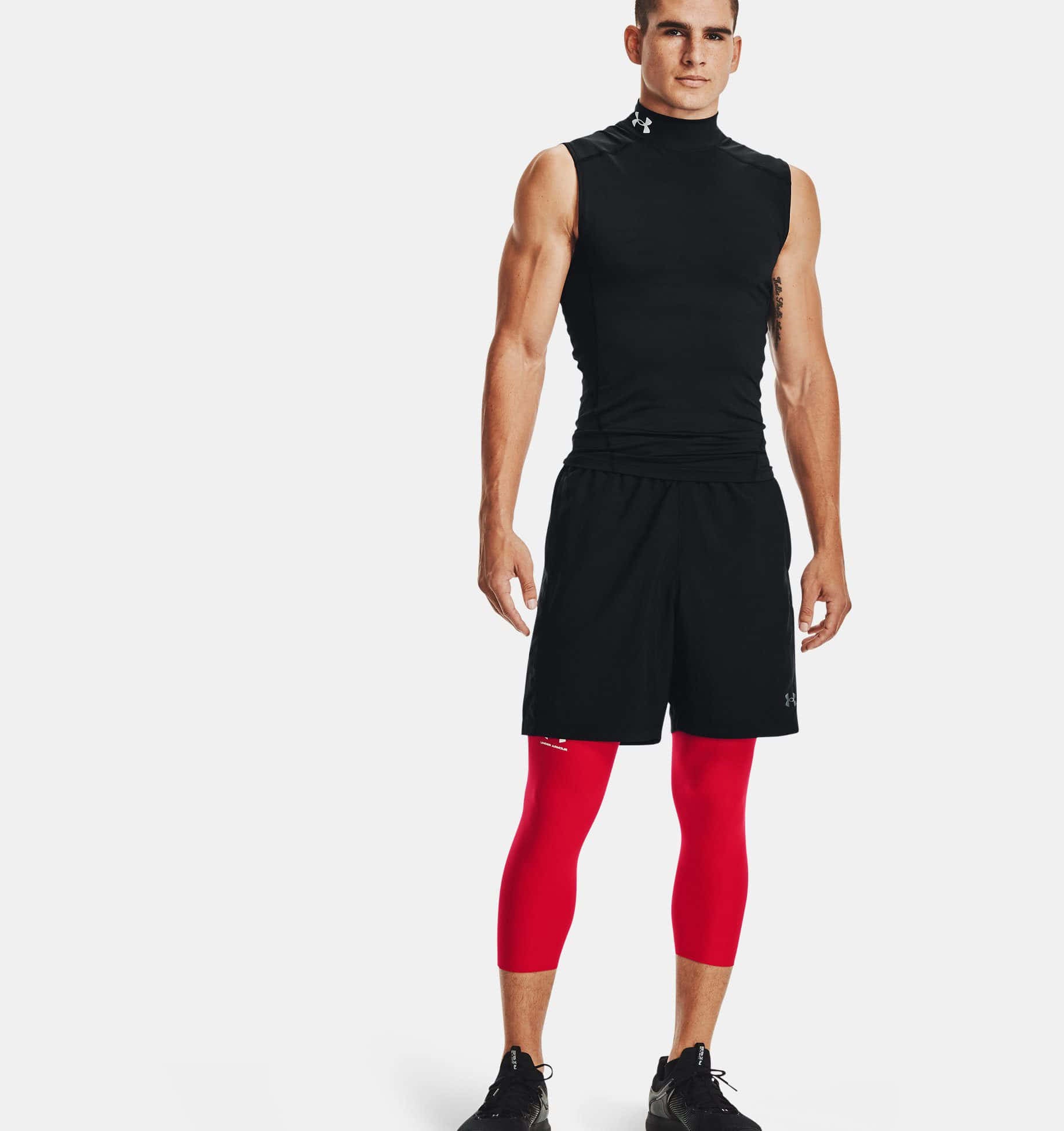 Under Armour HeatGear Armour 3/4 Leggings 1361588 - Clothing & Accessories